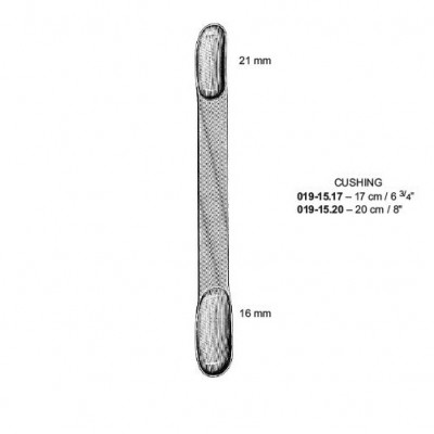  Cushing Brain Spatulas